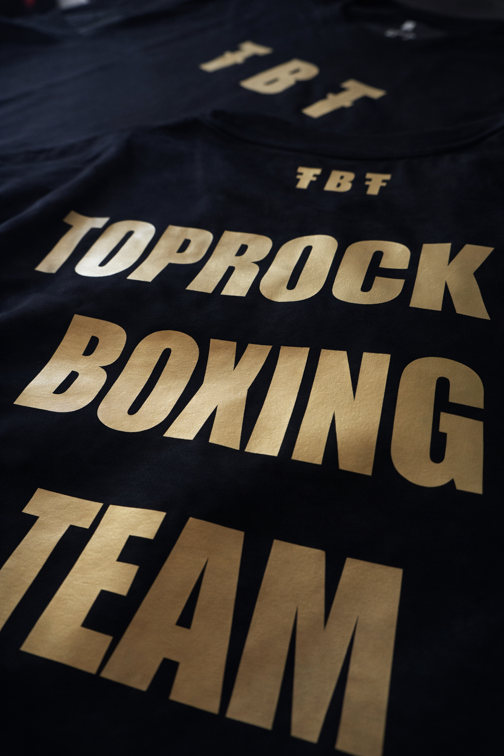 T-shirt TOPROCKET BOXING TEAM black